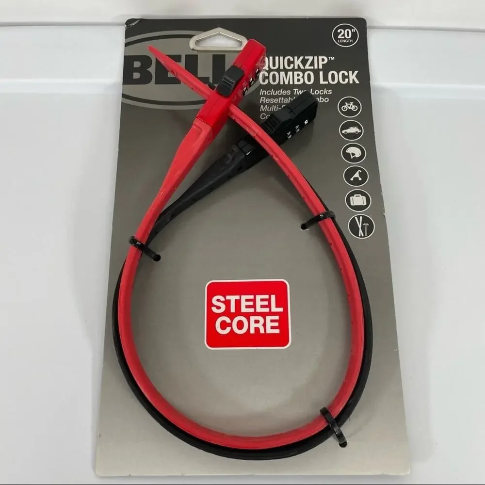 Bell Quickzip combo lock 20